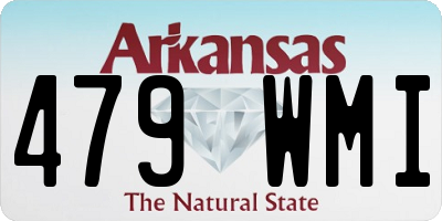 AR license plate 479WMI