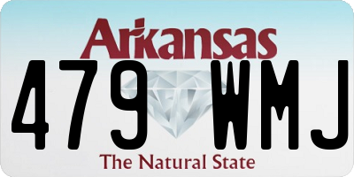 AR license plate 479WMJ