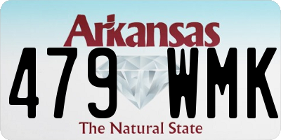 AR license plate 479WMK