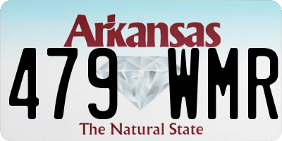 AR license plate 479WMR