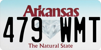 AR license plate 479WMT