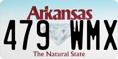 AR license plate 479WMX