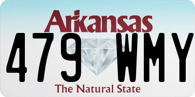 AR license plate 479WMY