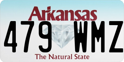 AR license plate 479WMZ