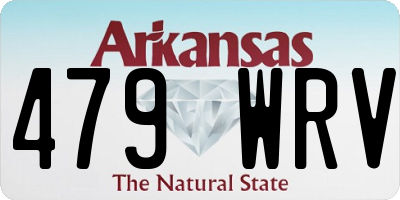 AR license plate 479WRV