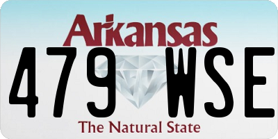 AR license plate 479WSE