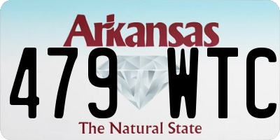 AR license plate 479WTC