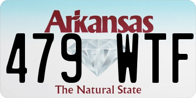 AR license plate 479WTF