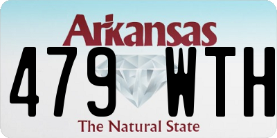 AR license plate 479WTH