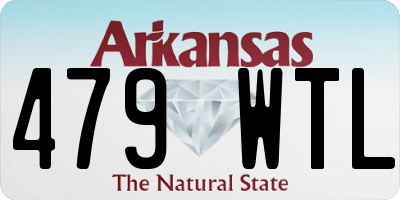 AR license plate 479WTL