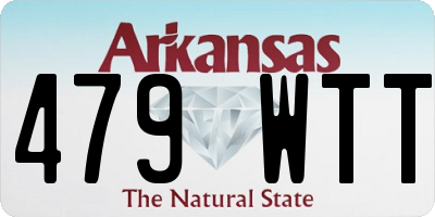 AR license plate 479WTT