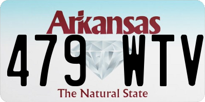 AR license plate 479WTV