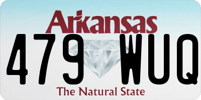 AR license plate 479WUQ