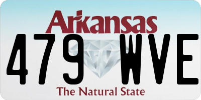 AR license plate 479WVE