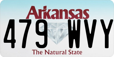 AR license plate 479WVY