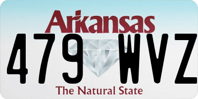 AR license plate 479WVZ