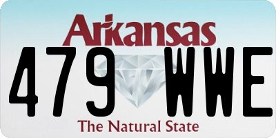 AR license plate 479WWE