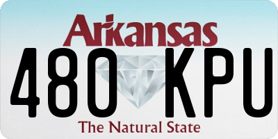 AR license plate 480KPU