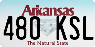 AR license plate 480KSL