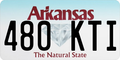 AR license plate 480KTI