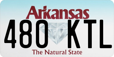 AR license plate 480KTL