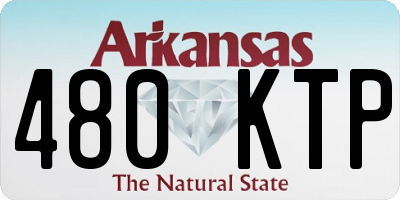 AR license plate 480KTP