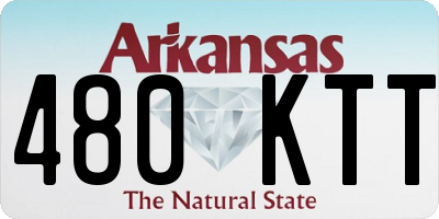 AR license plate 480KTT