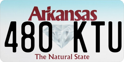 AR license plate 480KTU