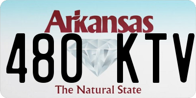 AR license plate 480KTV