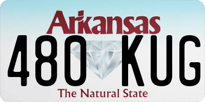 AR license plate 480KUG