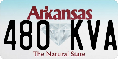 AR license plate 480KVA
