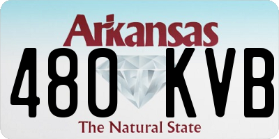 AR license plate 480KVB
