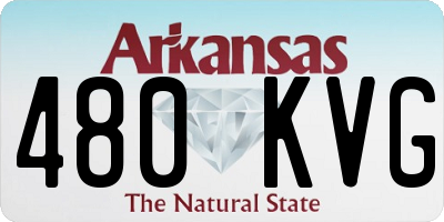 AR license plate 480KVG
