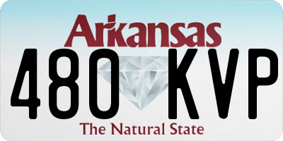 AR license plate 480KVP