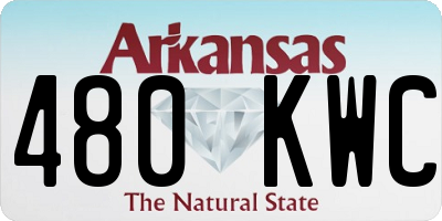 AR license plate 480KWC