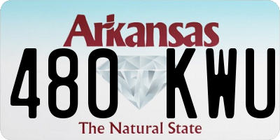 AR license plate 480KWU