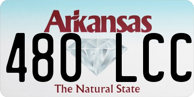 AR license plate 480LCC
