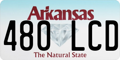 AR license plate 480LCD