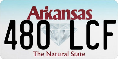 AR license plate 480LCF