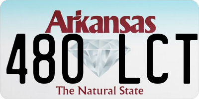 AR license plate 480LCT