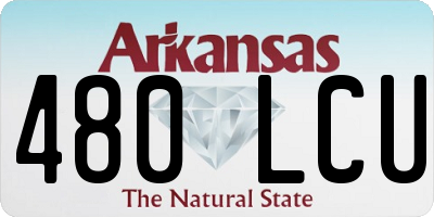 AR license plate 480LCU