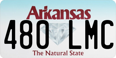 AR license plate 480LMC
