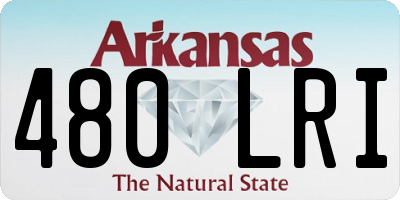 AR license plate 480LRI