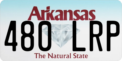 AR license plate 480LRP