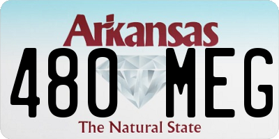 AR license plate 480MEG