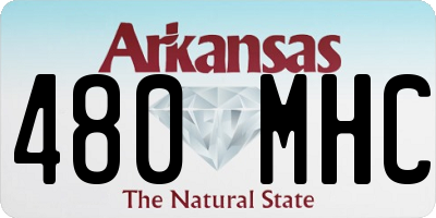 AR license plate 480MHC