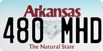 AR license plate 480MHD