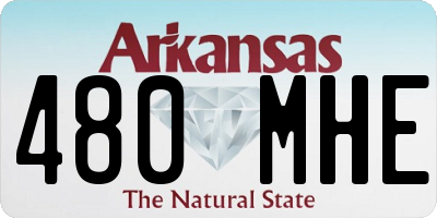 AR license plate 480MHE