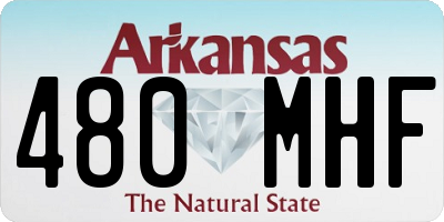 AR license plate 480MHF