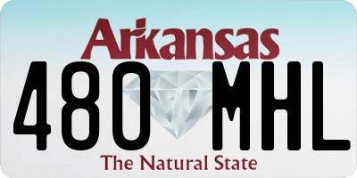 AR license plate 480MHL